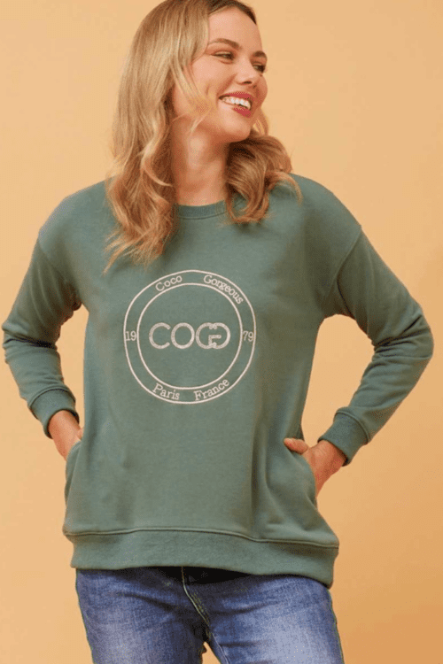 Coco 1979 Sweatshirt - Sage