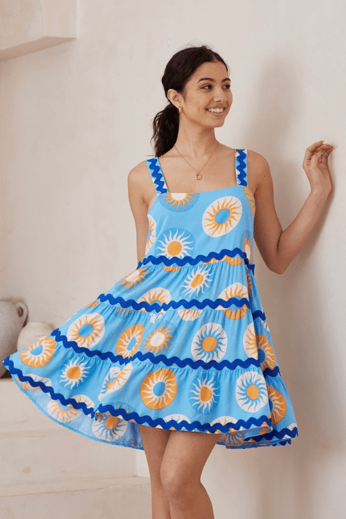 Blue Sun - Scallop Mini