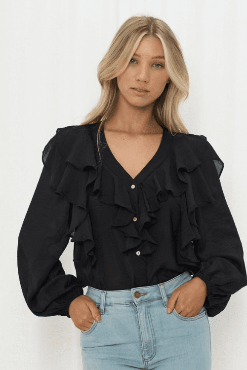 Marielle Blouse - Black