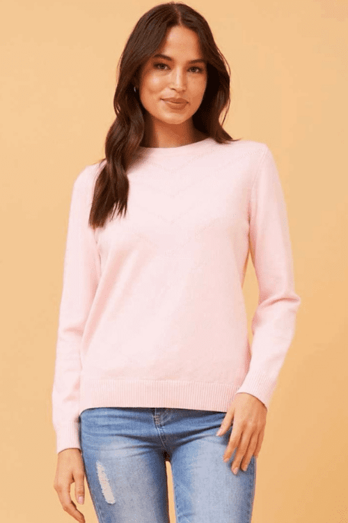 Cloudy Knit - Baby Pink