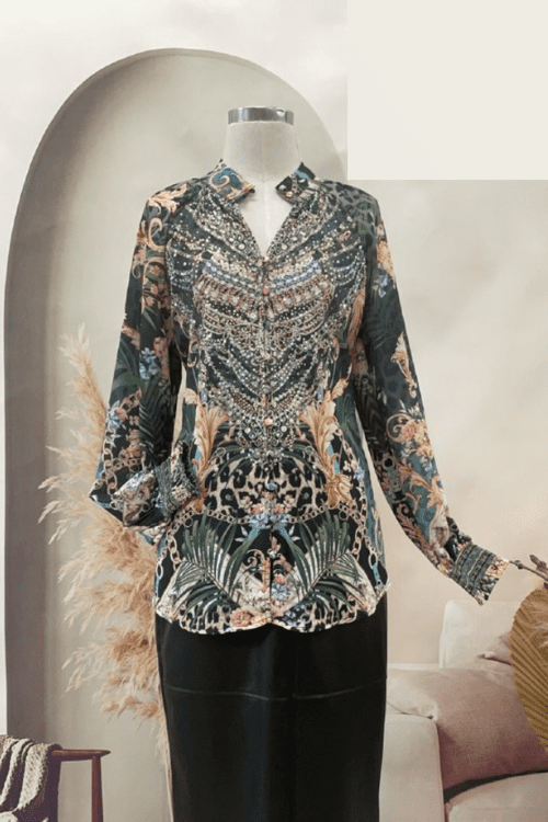 Jungle Crystal Blouse