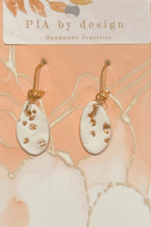 Pia Earrings - Gold Flick - Image 4