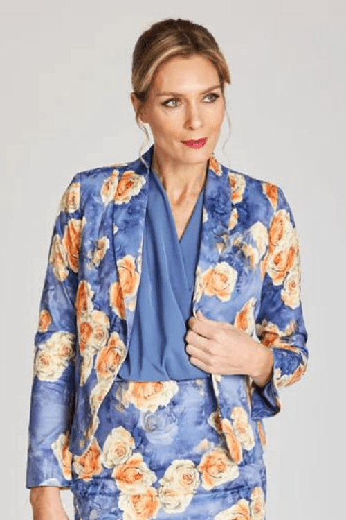 So Tasteful Blazer - Blue