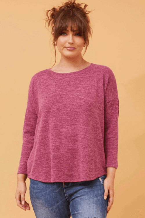 Evan Jersey - Fuchsia