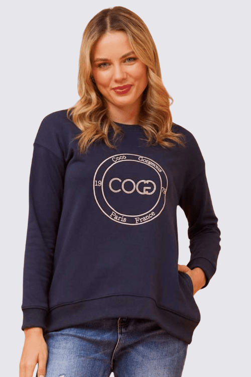 Coco 1979 Sweatshirt - Navy