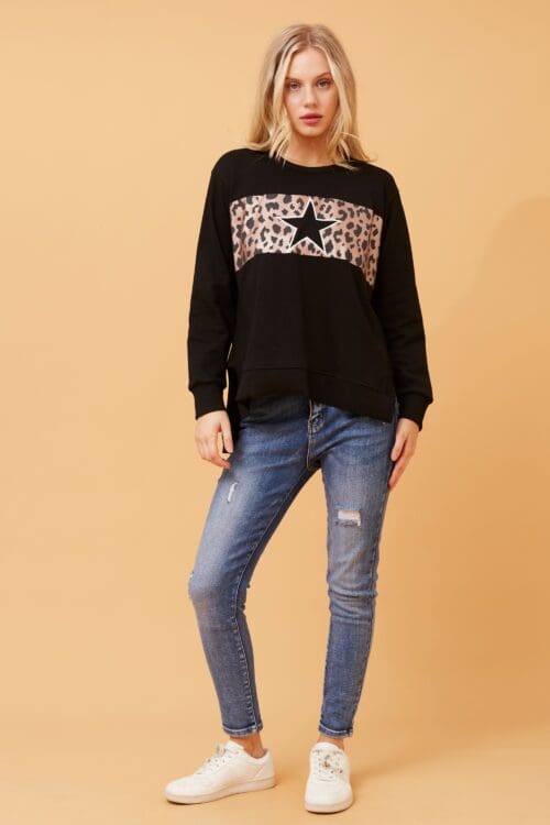 Hudson Star Sweatshirt - Black
