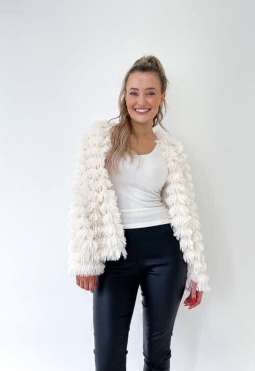 Brenna Bird Jacket - Cream