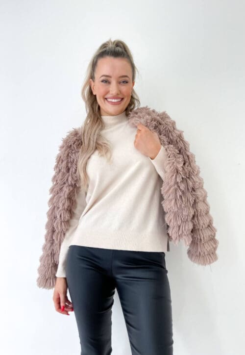 Brenna Bird Jacket - Mocha