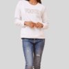 Vogue Luxe Sweater - White - Image 3