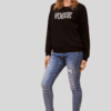 Vogue Luxe Sweater - Black - Image 2