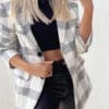 Maddison Blazer - Black Check - Image 2
