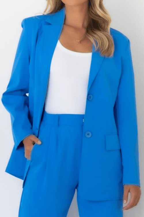 Sapphire Blazer - Blue