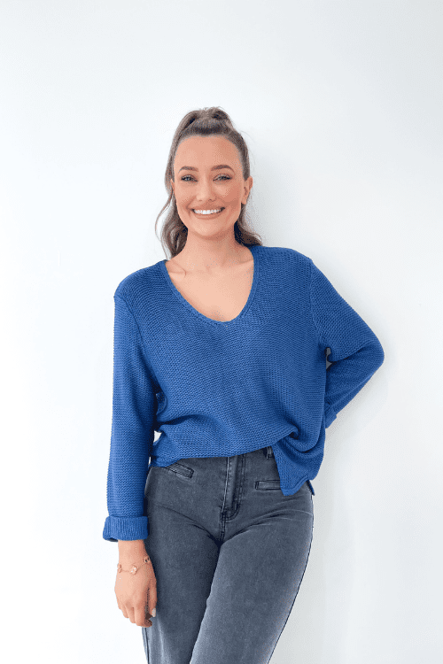 Valerie Knit - Midnight Blue