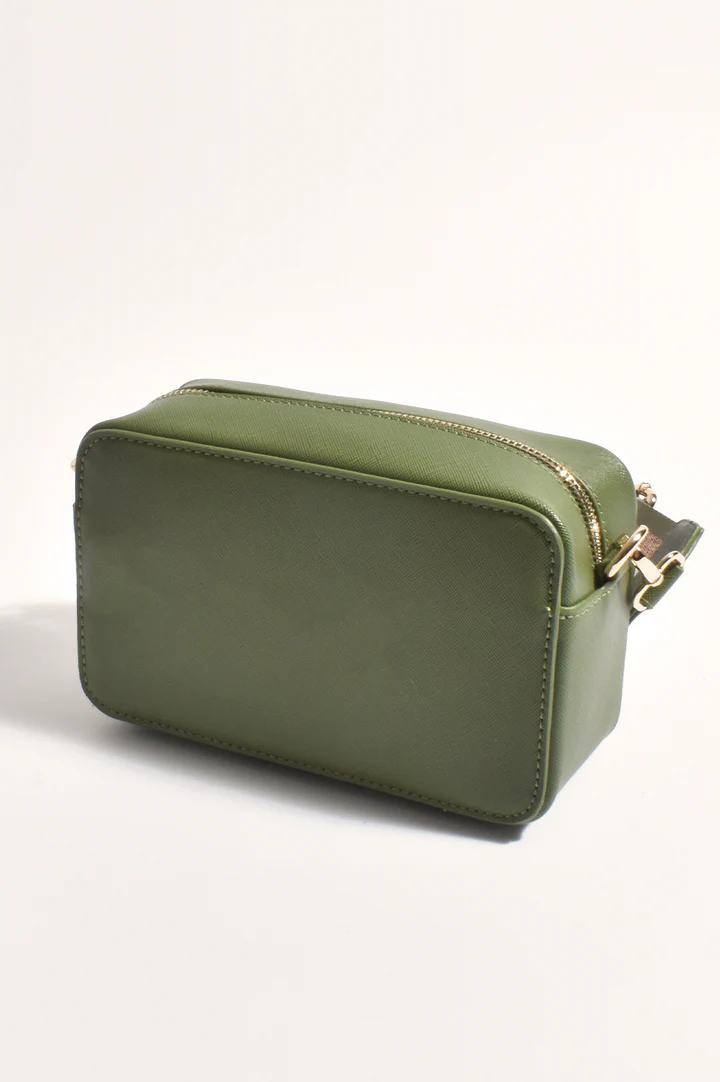 Ivy Cross Body Bag - Khaki - Image 2