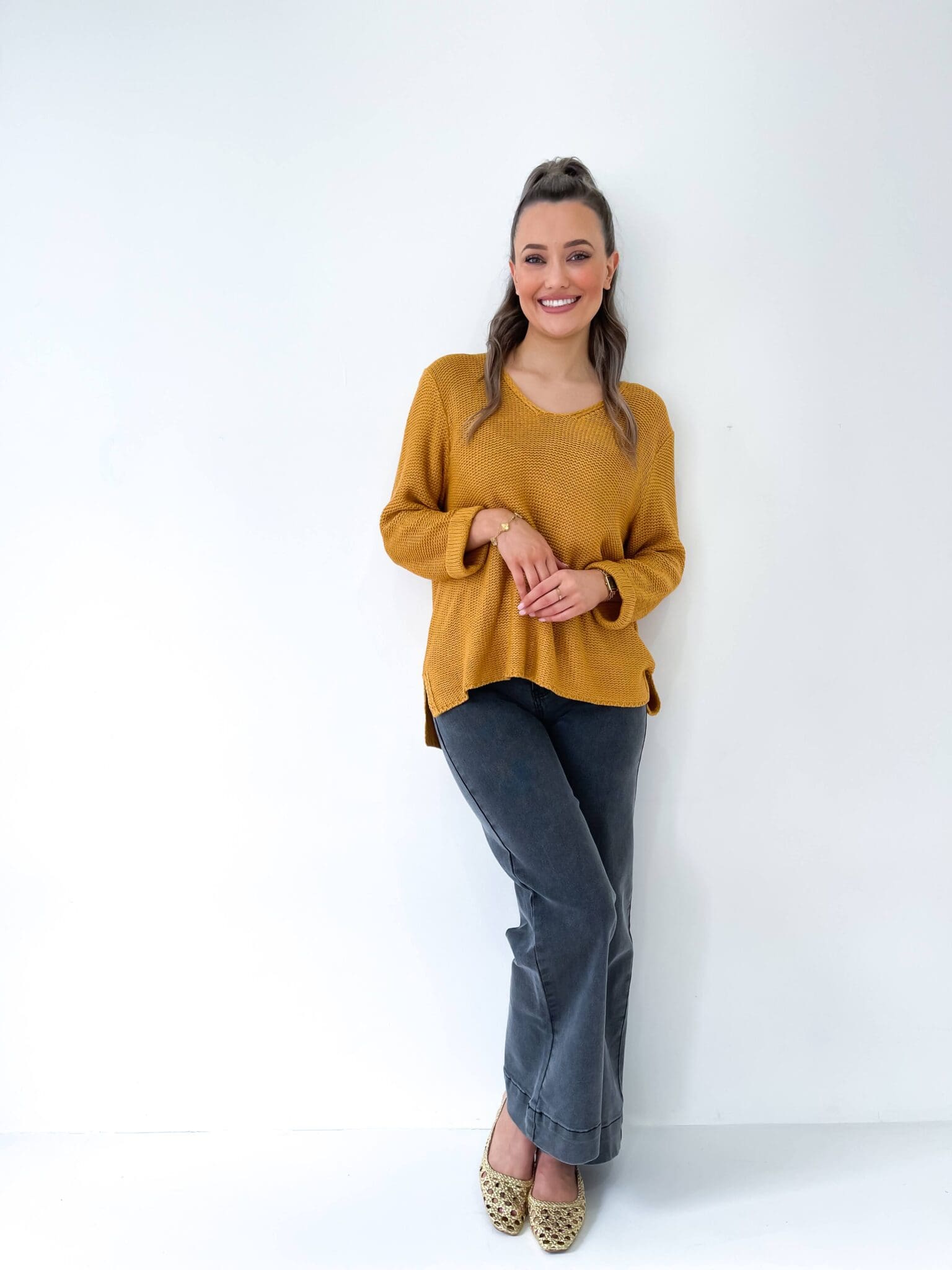 Valerie Knit - Mustard - Image 3