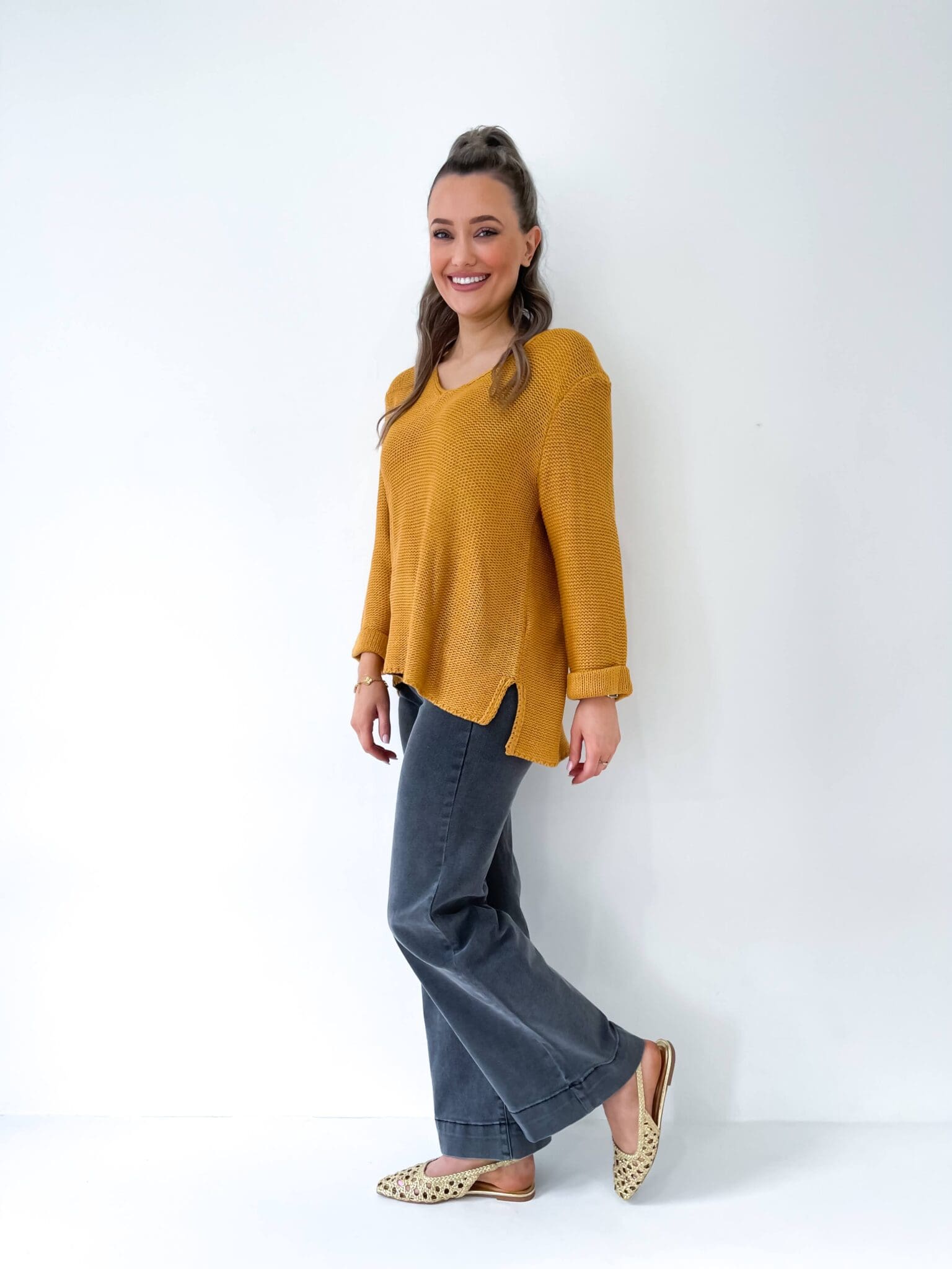 Valerie Knit - Mustard - Image 4