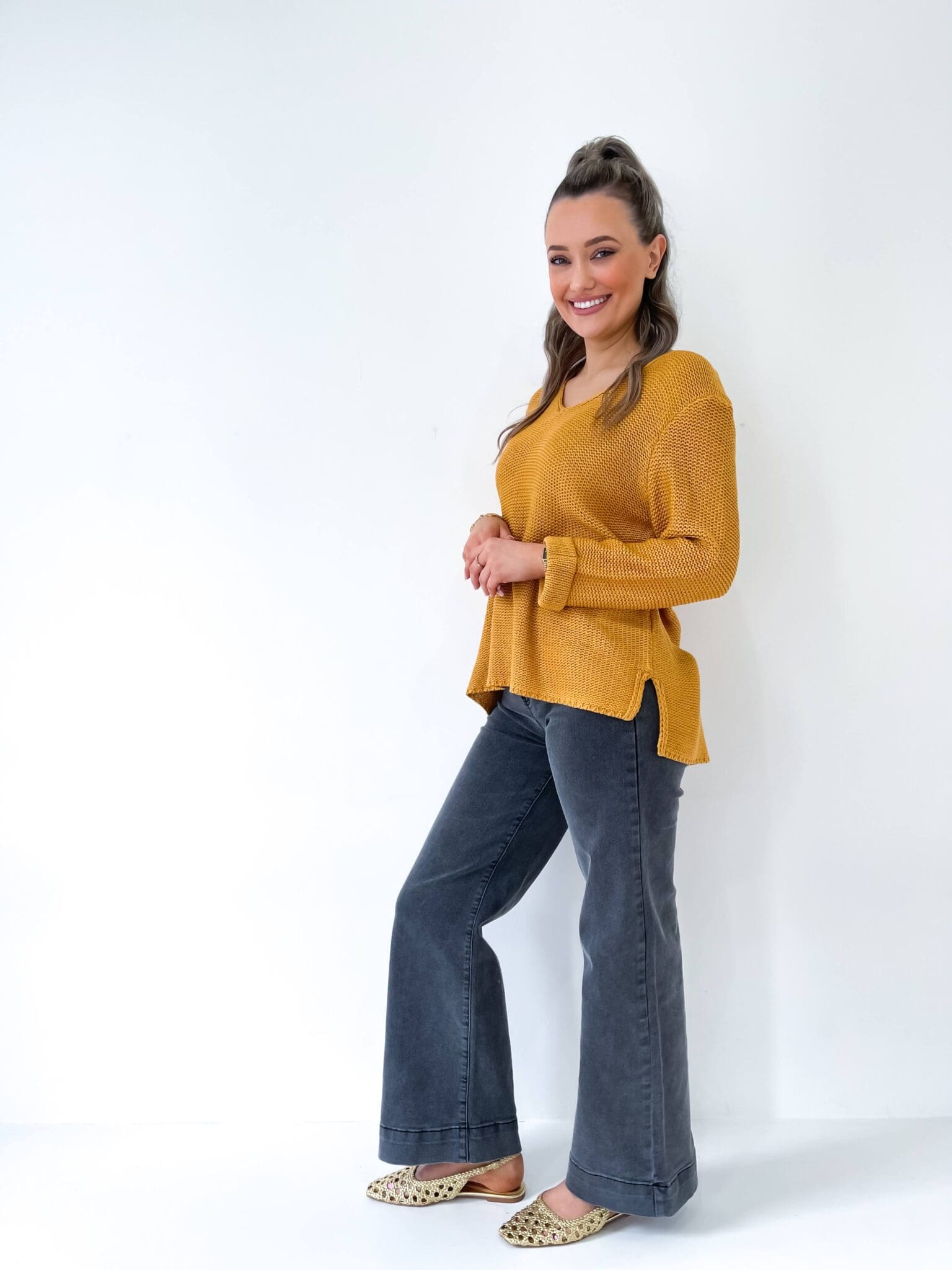 Valerie Knit - Mustard - Image 5