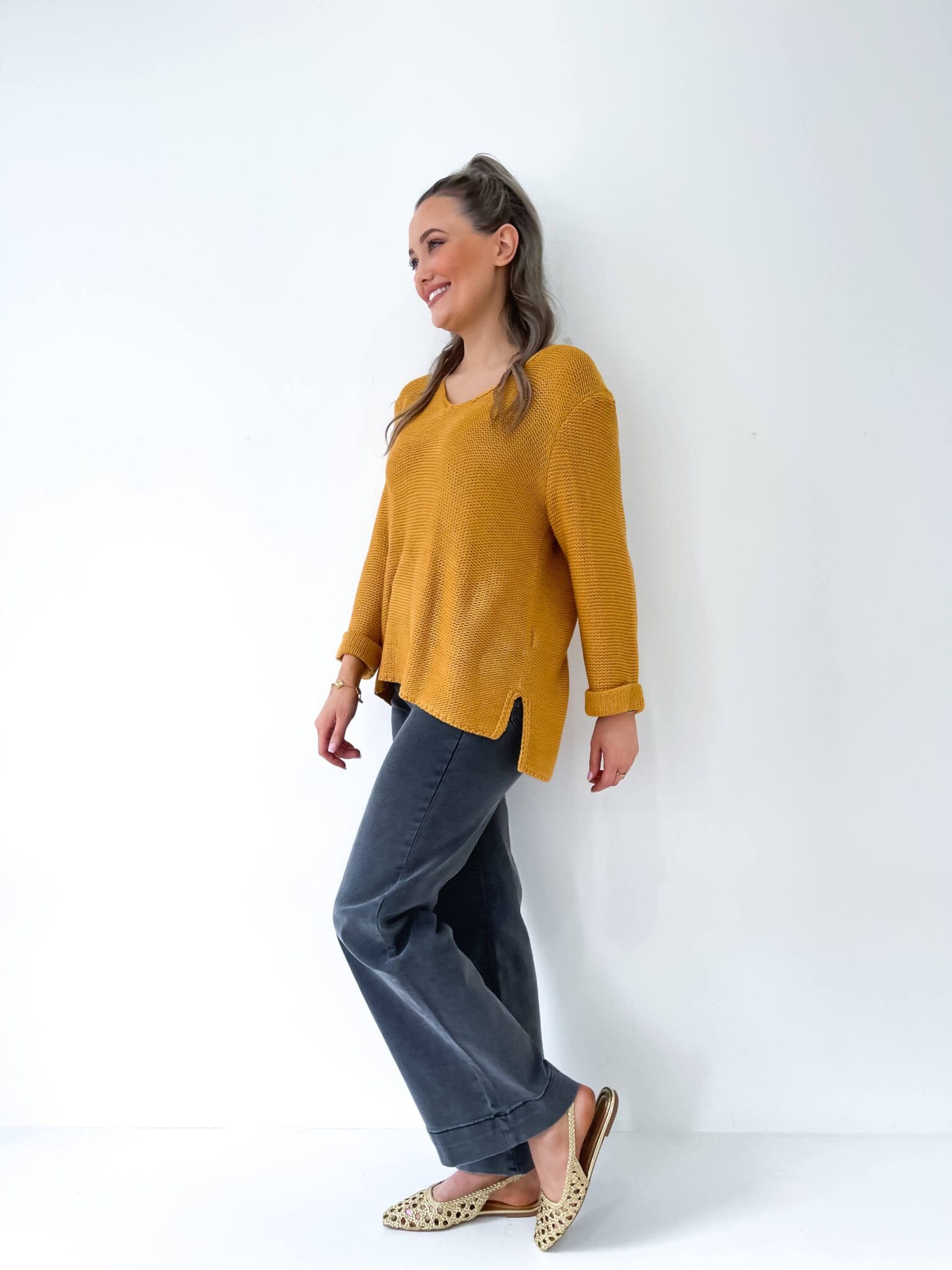 Valerie Knit - Mustard - Image 6