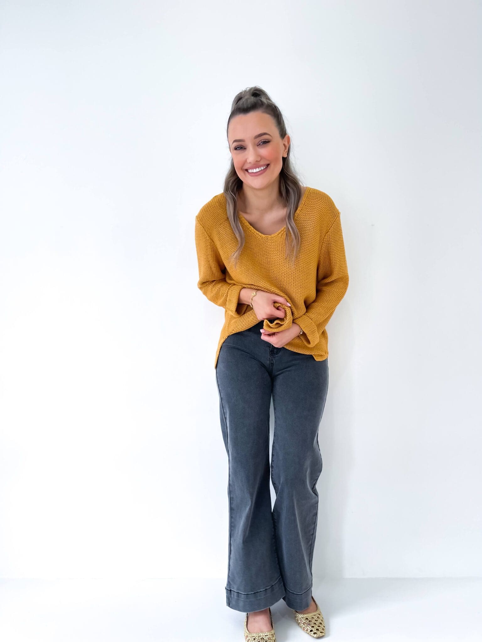 Valerie Knit - Mustard - Image 8