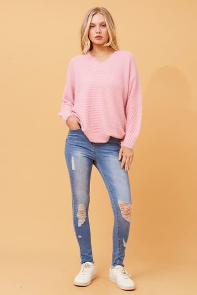 Roselyn Knit - Pink - Image 4
