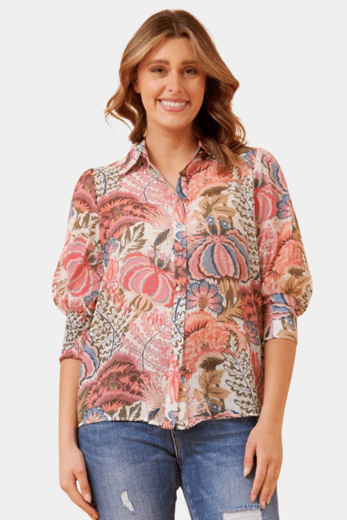 Terri Blouse - Pink
