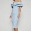 Jacki Ruffled Dress - Blue - Image 4
