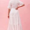 Byron Lace Maxi Dress - White - Image 2