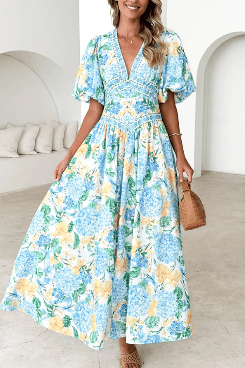 Hydrangea Garden Maxi - Blue