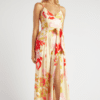 Geneva Jumpsuit - Red/Lemon