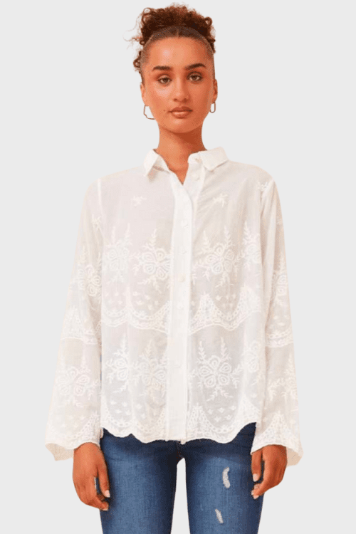 Katrina Blouse - White