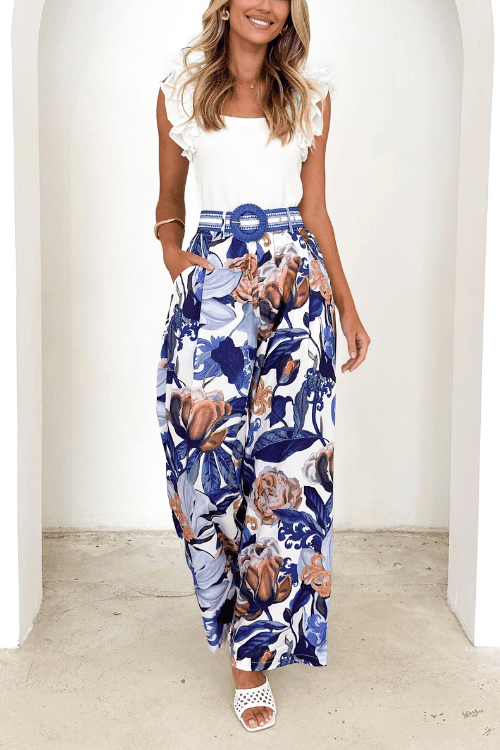 Donatella Azure Pants - Image 2