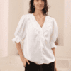 Tahlia Blouse - White