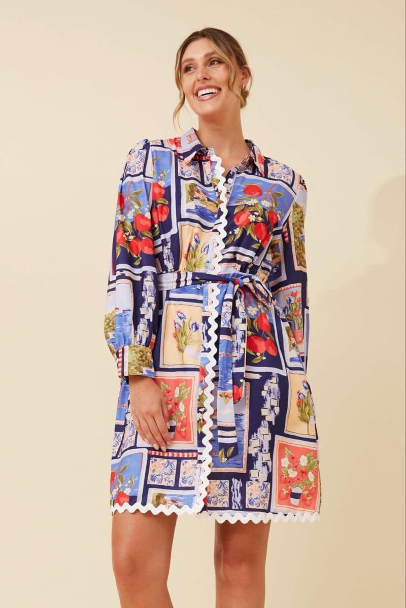 Portofino Scallop Shirt Mini - Image 2