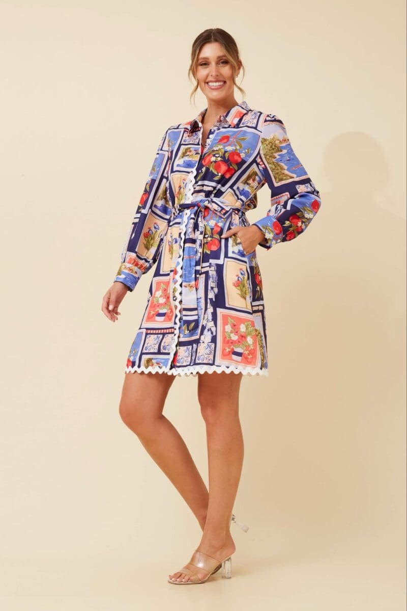 Portofino Scallop Shirt Mini - Image 6