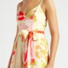 Geneva Jumpsuit - Red/Lemon - Image 6