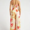 Geneva Jumpsuit - Red/Lemon - Image 4