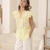 Steffania Blouse - Lemon - Image 4