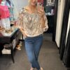 Strawberry Garden Crystal Top - Off Shoulder - Image 2