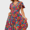 Sandy Midi - Floral