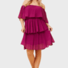 Samica Off-Shoulder Dress - Orchid