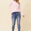 Clarissa Cardigan - Baby Pink - Image 2