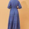 Byron Lace Maxi Dress - Blue - Image 3