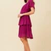 Samica Off-Shoulder Dress - Orchid - Image 2