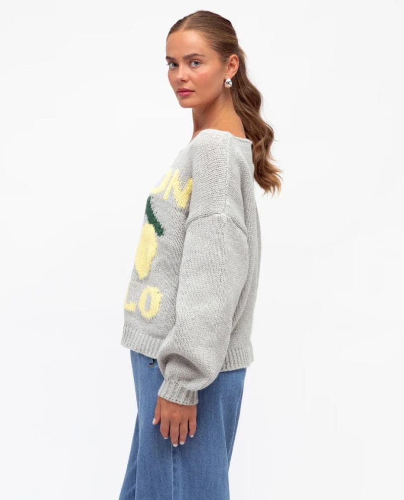 Limoncello Knit - Grey - Image 15