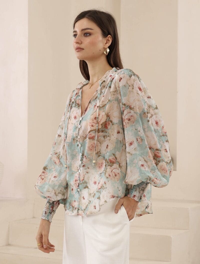 Elysia Blouse - Rose - Image 2