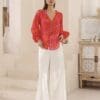 Elysia Blouse - Sunset - Image 2