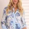 China Doll Blouse - Ètre Là Azure - Image 2