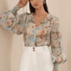 Elysia Blouse - Rose