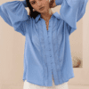 Maia Blouse - Blue