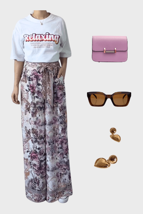 Rose Aura Crystal Pants